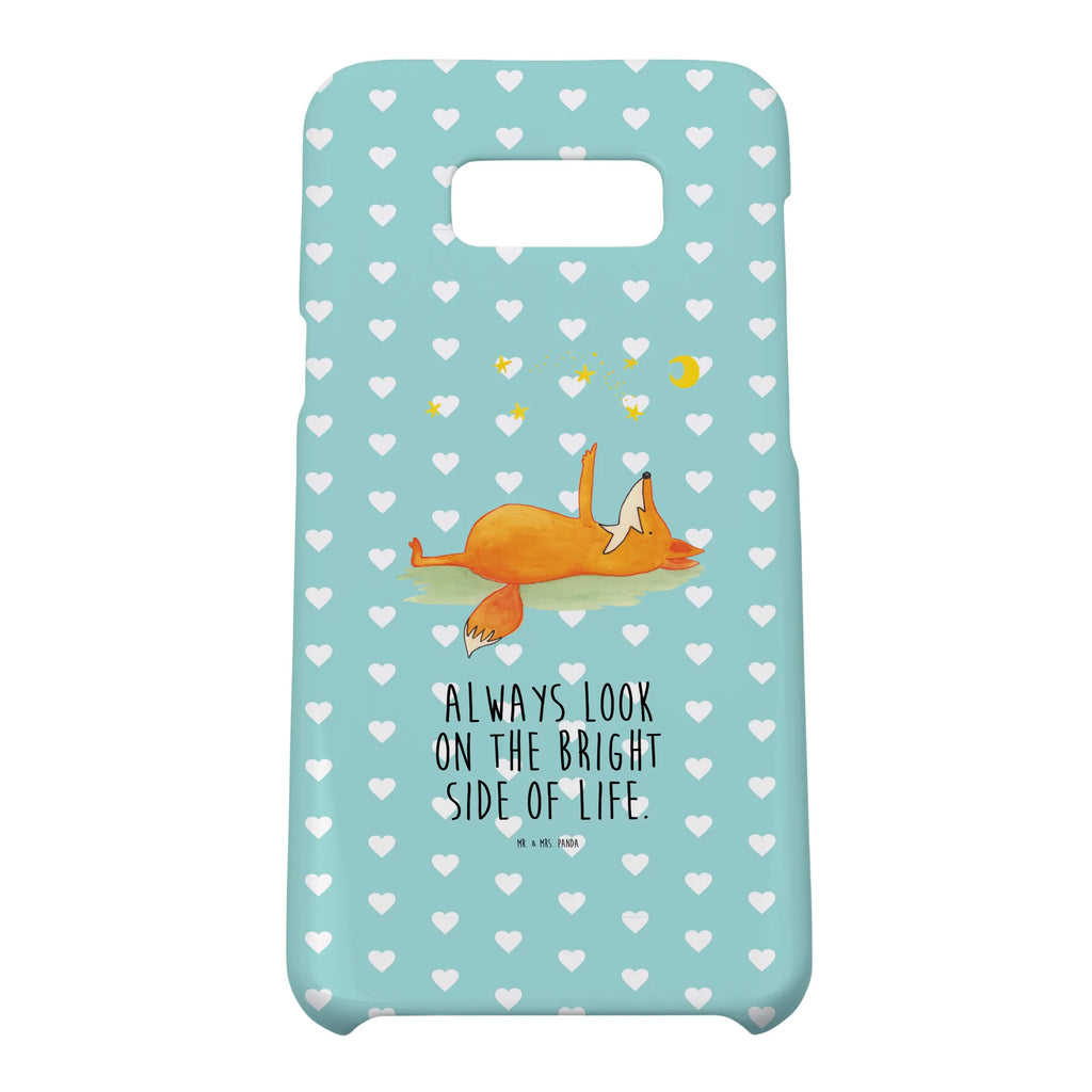 Handyhülle Fuchs Sterne Handyhülle, Handycover, Cover, Handy, Hülle, Iphone 10, Iphone X, Fuchs, Füchse, tröstende Worte, Spruch positiv, Spruch schön, Romantik, Always Look on the Bright Side of Life