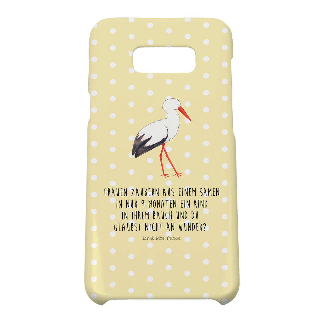 Handyhülle Storch Handyhülle, Handycover, Cover, Handy, Hülle, Iphone 10, Iphone X, Tiermotive, Gute Laune, lustige Sprüche, Tiere, Storch, Störche, Schwangerschaft, Geburt, Mutter, Mütter, Mutter werden, Schwanger, Babybauch, Baby