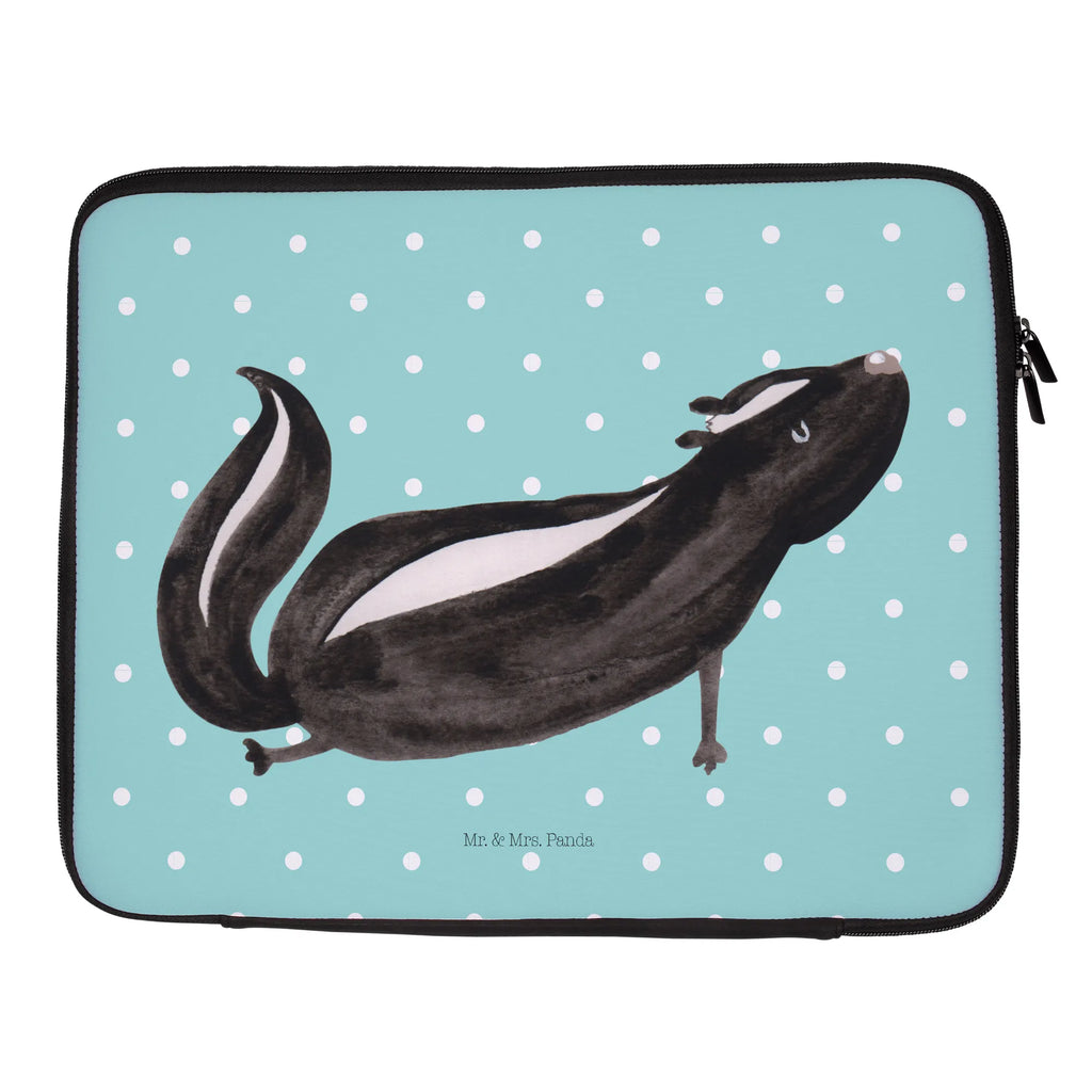 Notebook Tasche Stinktier Yoga Notebook Tasche, Laptop, Computertasche, Tasche, Notebook-Tasche, Notebook-Reisehülle, Notebook Schutz, Stinktier, Skunk, Wildtier, Raubtier, Stinker, Stinki, Yoga, Namaste, Lebe, Liebe, Lache