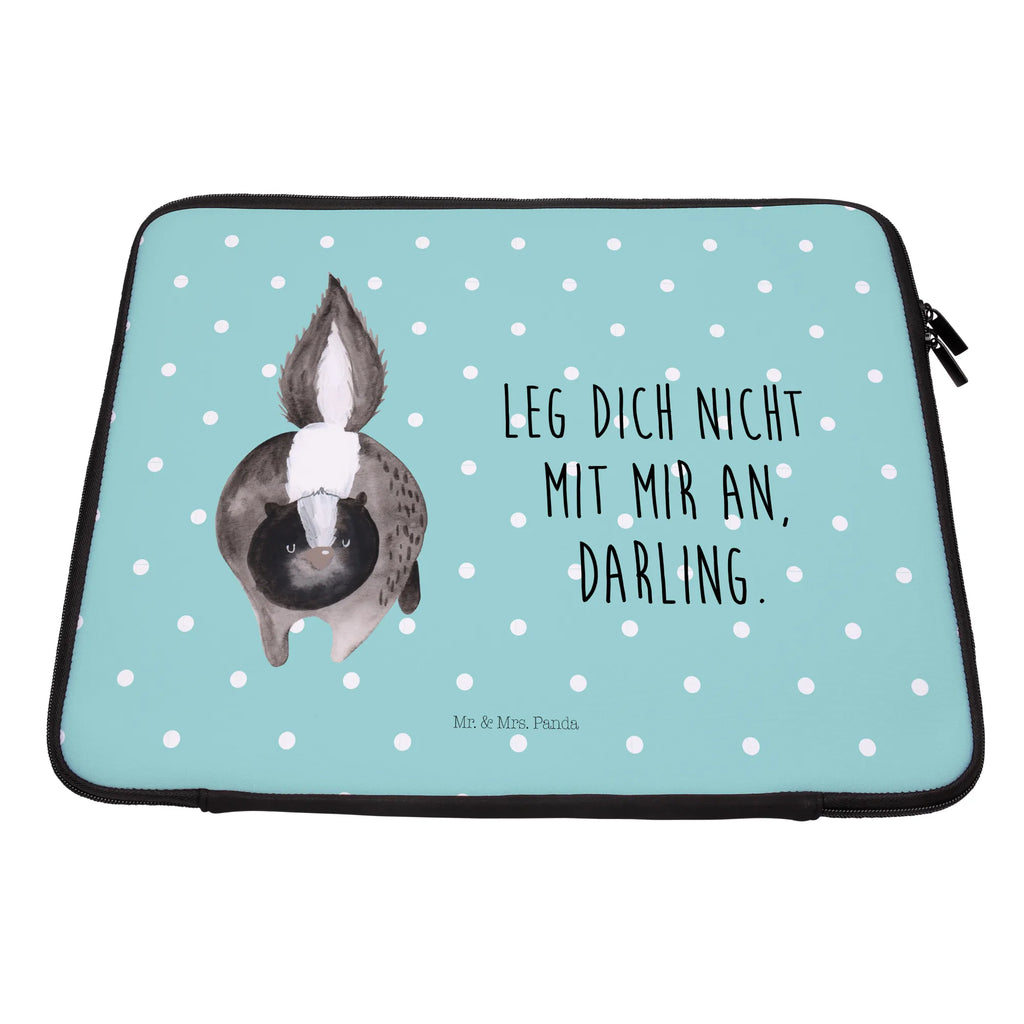 Notebook Tasche Stinktier Angriff Notebook Tasche, Laptop, Computertasche, Tasche, Notebook-Tasche, Notebook-Reisehülle, Notebook Schutz, Stinktier, Skunk, Wildtier, Raubtier, Stinker, Stinki, wütend, Drohung