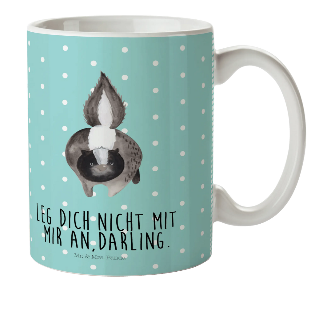 Kindertasse Stinktier Angriff Kindertasse, Kinder Tasse, Kunststoff Tasse, Kindergarten Tasse, Trinkbecher, Camping Becher, Kaffeetasse, Kunststoffbecher, Kindergartenbecher, Outdoorgeschirr, Kunststoffgeschirr, Reisebecher, Reisetasse, Kinderbecher, Bruchfeste Tasse, Bruchsichere Tasse, Plastik Tasse, Plastiktasse, Stinktier, Skunk, Wildtier, Raubtier, Stinker, Stinki, wütend, Drohung