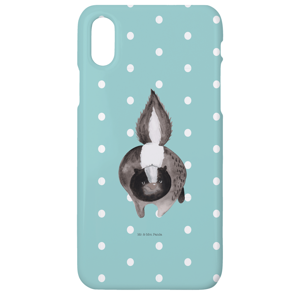 Handyhülle Stinktier Angriff Handyhülle, Handycover, Cover, Handy, Hülle, Samsung Galaxy S8 plus, Stinktier, Skunk, Wildtier, Raubtier, Stinker, Stinki, wütend, Drohung