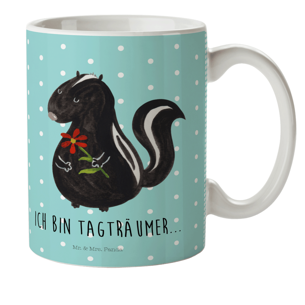 Kindertasse Stinktier Blume Kindertasse, Kinder Tasse, Kunststoff Tasse, Kindergarten Tasse, Trinkbecher, Camping Becher, Kaffeetasse, Kunststoffbecher, Kindergartenbecher, Outdoorgeschirr, Kunststoffgeschirr, Reisebecher, Reisetasse, Kinderbecher, Bruchfeste Tasse, Bruchsichere Tasse, Plastik Tasse, Plastiktasse, Stinktier, Skunk, Wildtier, Raubtier, Stinker, Stinki, Tagträumer, verträumt, Dreams, Träume