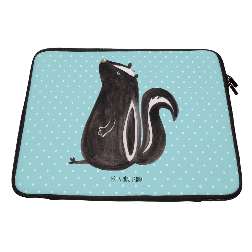 Notebook Tasche Stinktier Sitzen Notebook Tasche, Laptop, Computertasche, Tasche, Notebook-Tasche, Notebook-Reisehülle, Notebook Schutz, Stinktier, Skunk, Wildtier, Raubtier, Stinker, Stinki, Spruch, Büro, Recht, Besserwisser