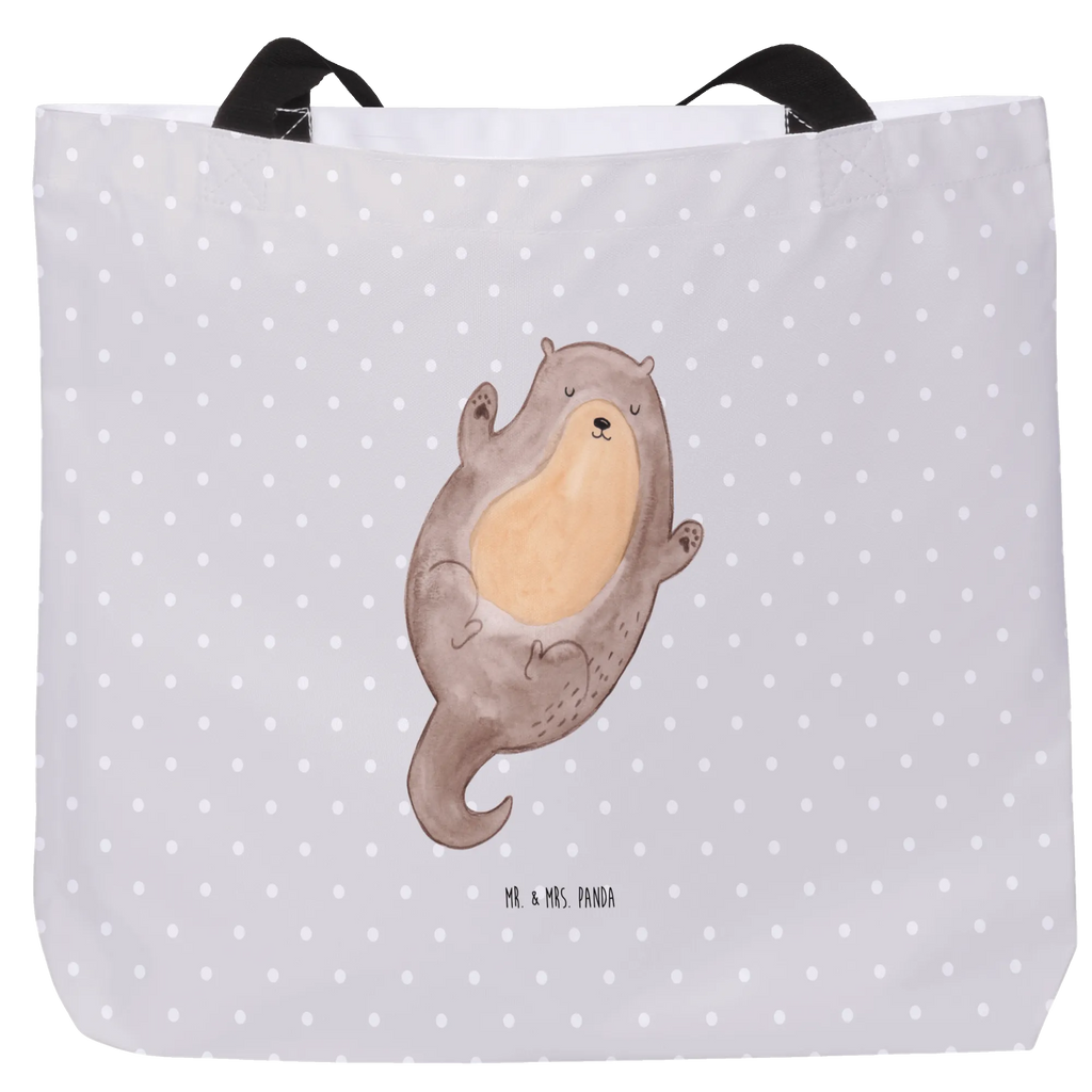 Shopper Otter Umarmen Beutel, Einkaufstasche, Tasche, Strandtasche, Einkaufsbeutel, Shopper, Schultasche, Freizeittasche, Tragebeutel, Schulbeutel, Alltagstasche, Otter, Fischotter, Seeotter, Otter Seeotter See Otter