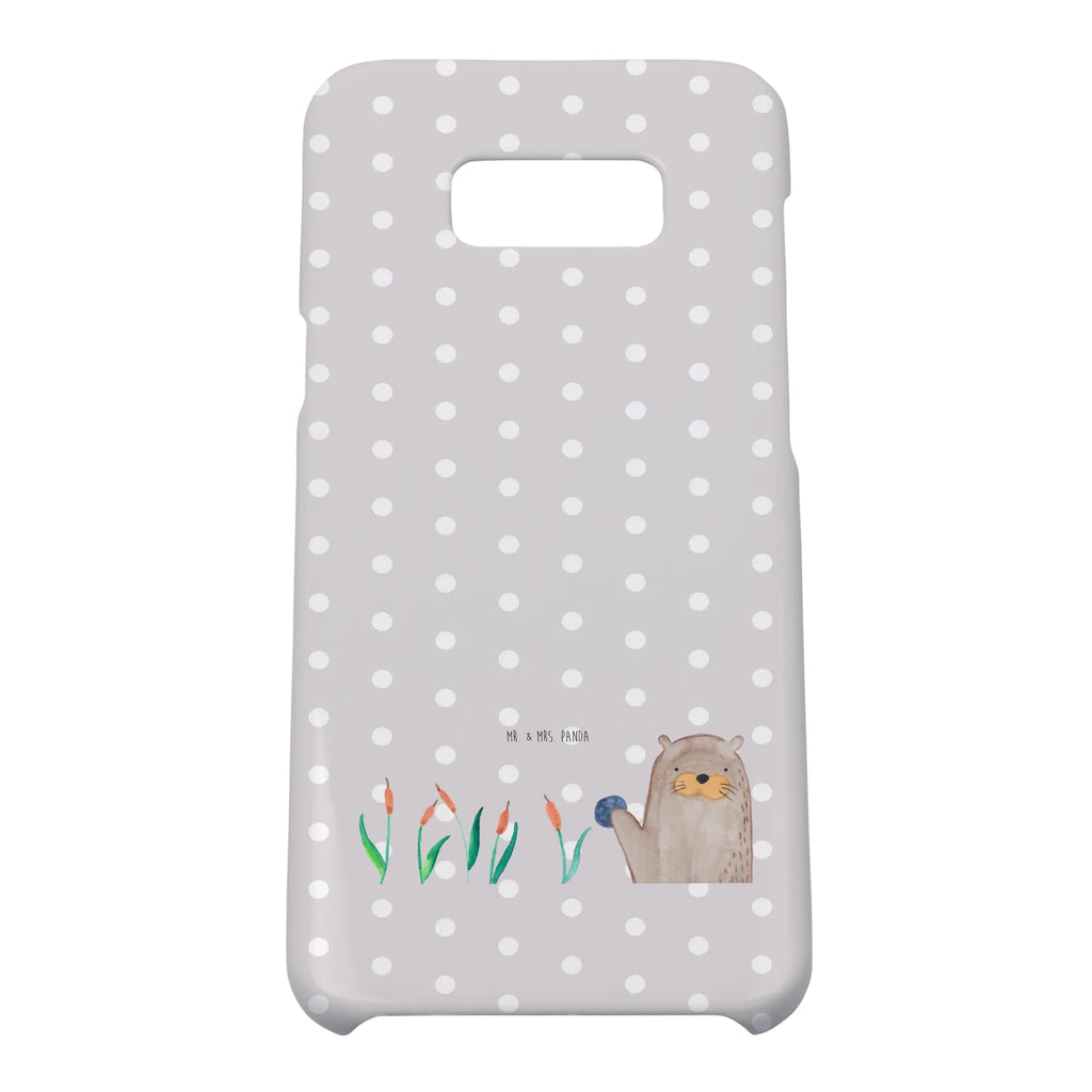 Handyhülle Otter Stein Handyhülle, Handycover, Cover, Handy, Hülle, Iphone 10, Iphone X, Otter, Fischotter, Seeotter, Otter Seeotter See Otter