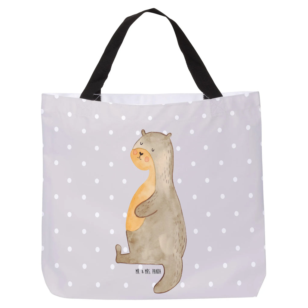 Shopper Otter Bauch Beutel, Einkaufstasche, Tasche, Strandtasche, Einkaufsbeutel, Shopper, Schultasche, Freizeittasche, Tragebeutel, Schulbeutel, Alltagstasche, Otter, Fischotter, Seeotter, Otter Seeotter See Otter