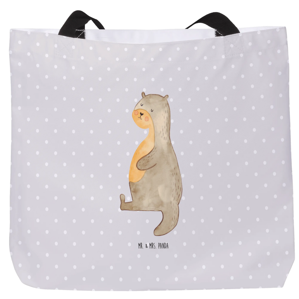 Shopper Otter Bauch Beutel, Einkaufstasche, Tasche, Strandtasche, Einkaufsbeutel, Shopper, Schultasche, Freizeittasche, Tragebeutel, Schulbeutel, Alltagstasche, Otter, Fischotter, Seeotter, Otter Seeotter See Otter