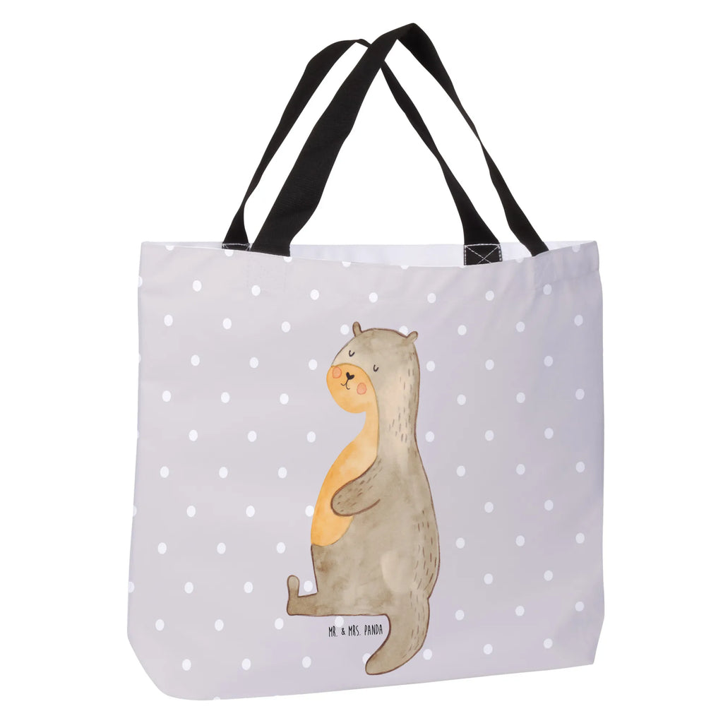 Shopper Otter Bauch Beutel, Einkaufstasche, Tasche, Strandtasche, Einkaufsbeutel, Shopper, Schultasche, Freizeittasche, Tragebeutel, Schulbeutel, Alltagstasche, Otter, Fischotter, Seeotter, Otter Seeotter See Otter