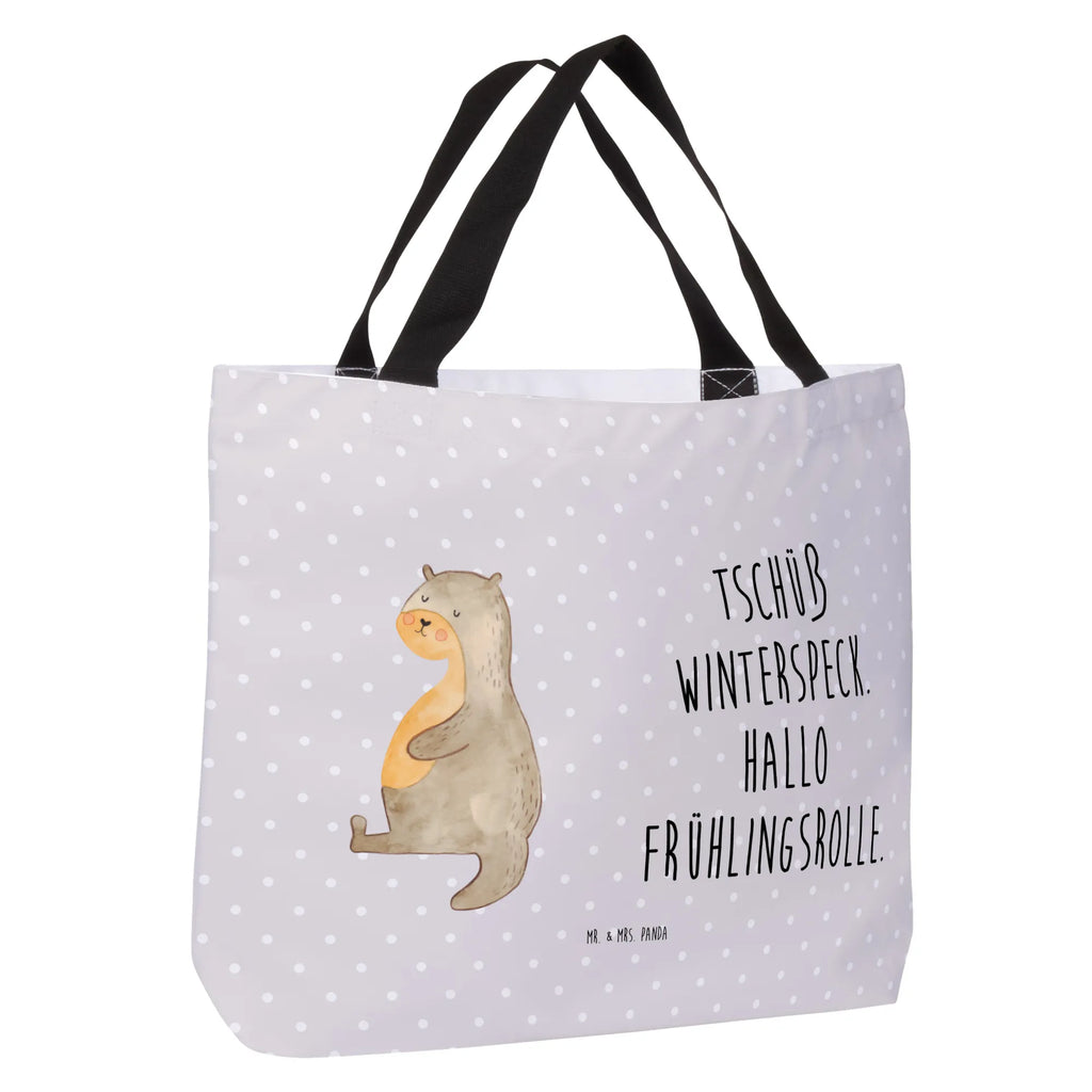 Shopper Otter Bauch Beutel, Einkaufstasche, Tasche, Strandtasche, Einkaufsbeutel, Shopper, Schultasche, Freizeittasche, Tragebeutel, Schulbeutel, Alltagstasche, Otter, Fischotter, Seeotter, Otter Seeotter See Otter