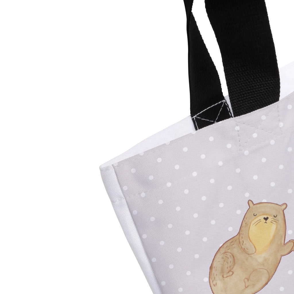 Shopper Otter Hände halten Beutel, Einkaufstasche, Tasche, Strandtasche, Einkaufsbeutel, Shopper, Schultasche, Freizeittasche, Tragebeutel, Schulbeutel, Alltagstasche, Otter, Fischotter, Seeotter, Otter Seeotter See Otter