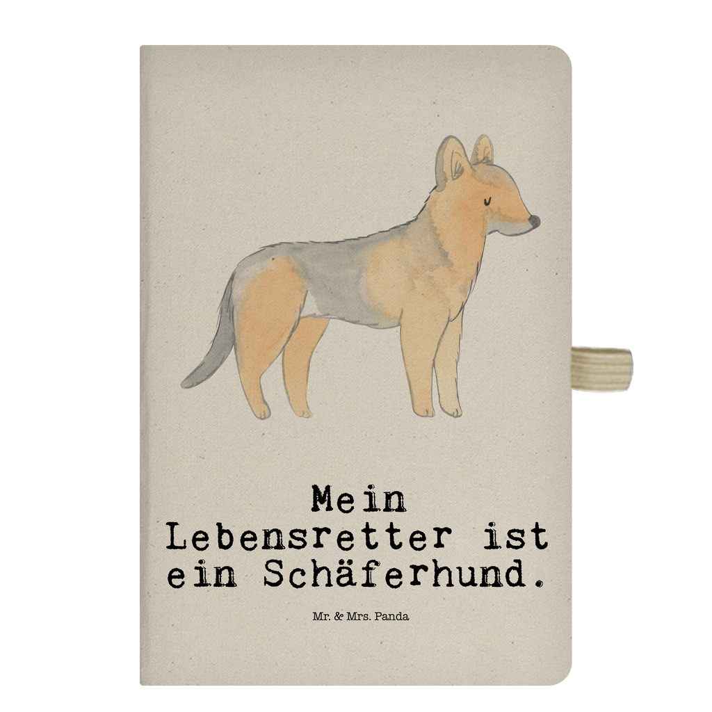 Baumwoll Notizbuch Schäferhund Lebensretter Notizen, Eintragebuch, Tagebuch, Notizblock, Adressbuch, Journal, Kladde, Skizzenbuch, Notizheft, Schreibbuch, Schreibheft, Hund, Hunderasse, Rassehund, Hundebesitzer, Geschenk, Tierfreund, Schenken, Welpe, Schäferhund