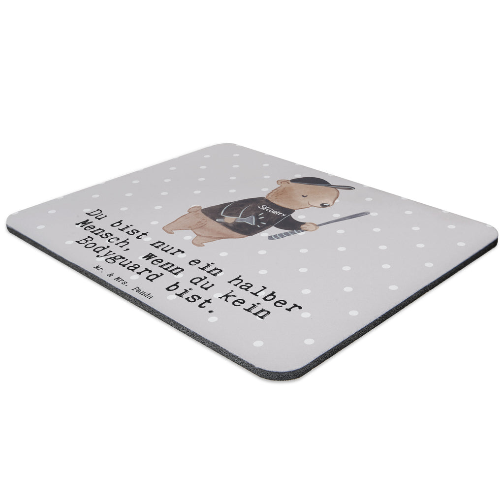 Mauspad Bodyguard mit Herz Mousepad, Computer zubehör, Büroausstattung, PC Zubehör, Arbeitszimmer, Mauspad, Einzigartiges Mauspad, Designer Mauspad, Mausunterlage, Mauspad Büro, Beruf, Ausbildung, Jubiläum, Abschied, Rente, Kollege, Kollegin, Geschenk, Schenken, Arbeitskollege, Mitarbeiter, Firma, Danke, Dankeschön, Bodyguard, Personenschützer