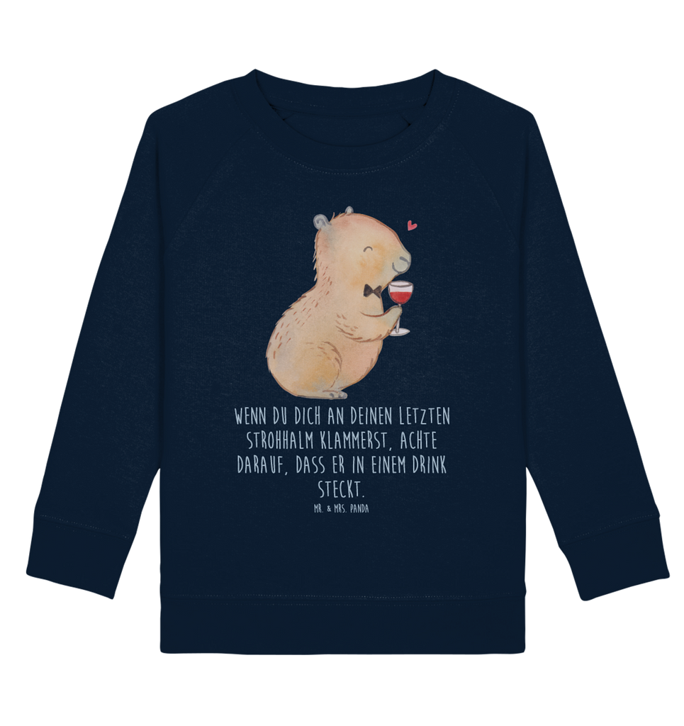 Organic Kinder Pullover Capybara Wein Kinder Pullover, Kinder Sweatshirt, Jungen, Mädchen, Tiermotive, Gute Laune, lustige Sprüche, Tiere, Capybara Weinflasche, Weinliebhaber Geschenk, Capybara Zeichnung, Adrette Tiere, Panda Handzeichnung, Weintrinkendes Nagetier, Capybara Kunstwerk, Geschenk für Weinkenner, Stilvolles Capybara, Heiterer Capybara, Liebe zum Wein Spruch, Wein Spaßbild, Handgezeichnetes Capybara