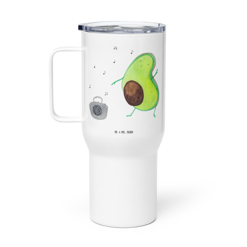 XXL Thermobecher Avocado Tanzen Thermobecher, XL Thermobecher, Reisebecher, XL Reisetasse, Großer Thermobecher, Autobecher, Jumbo Becher, Avocado, Veggie, Vegan, Gesund