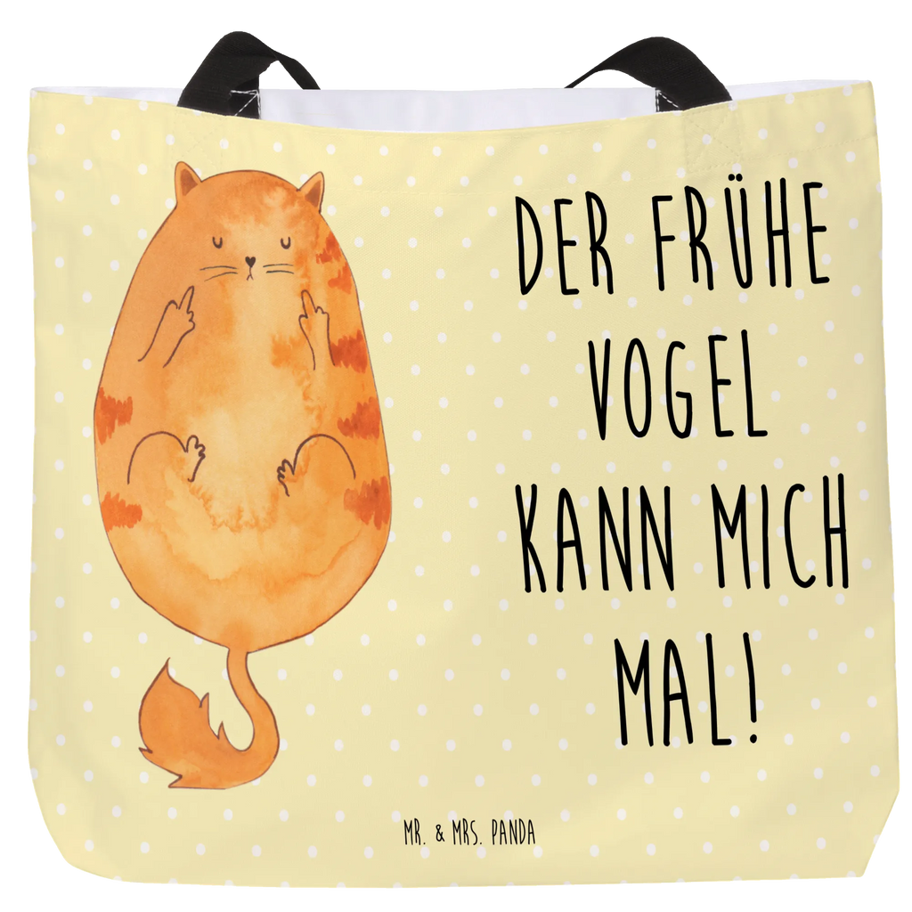 Shopper Katze Frühaufsteher Beutel, Einkaufstasche, Tasche, Strandtasche, Einkaufsbeutel, Shopper, Schultasche, Freizeittasche, Tragebeutel, Schulbeutel, Alltagstasche, Katze, Katzenmotiv, Katzenfan, Katzendeko, Katzenfreund, Katzenliebhaber, Katzenprodukte, Katzenartikel, Katzenaccessoires, Katzensouvenirs, Katzenliebhaberprodukte, Katzenmotive, Der frühe Vogel kann mich mal, Morgenmuffel, Frühaufsteher, Kaffee, Katzen, Kater, Mietze