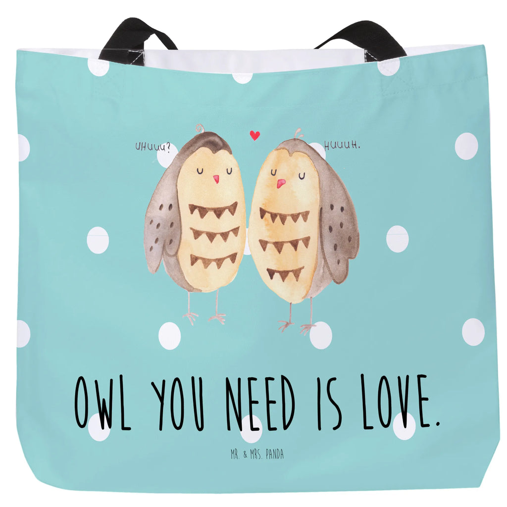 Shopper Eulen Liebe Beutel, Einkaufstasche, Tasche, Strandtasche, Einkaufsbeutel, Shopper, Schultasche, Freizeittasche, Tragebeutel, Schulbeutel, Alltagstasche, Eule, Eule Deko, Liebe, Hochzeit Spruch, Owl, All you need is love, Liebe Spruch, Freundin Geschenk, Freund, Wortspiel lustig