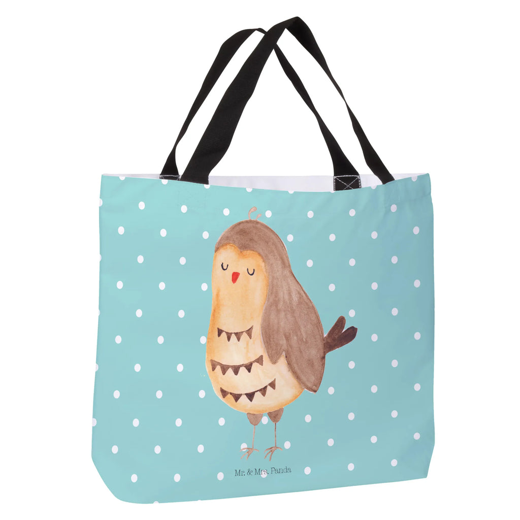 Shopper Eule Zufrieden Beutel, Einkaufstasche, Tasche, Strandtasche, Einkaufsbeutel, Shopper, Schultasche, Freizeittasche, Tragebeutel, Schulbeutel, Alltagstasche, Eule, Eule Spruch, Eule deko, Owl, Liebe Spruch, Romantisch, Wortspiel lustig, Spruch schön, Geschenk Hochzeitstag