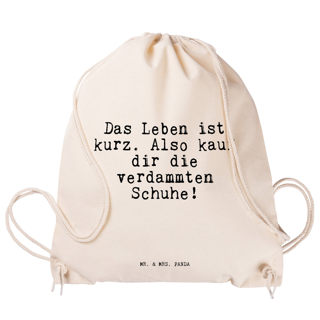 Sportbeutel Das Leben ist kurz.... Sportbeutel, Turnbeutel, Beutel, Sporttasche, Tasche, Stoffbeutel, Sportbeutel Kinder, Gymsack, Beutel Rucksack, Kleine Sporttasche, Sportzubehör, Turnbeutel Baumwolle, Spruch, Sprüche, lustige Sprüche, Weisheiten, Zitate, Spruch Geschenke, Spruch Sprüche Weisheiten Zitate Lustig Weisheit Worte