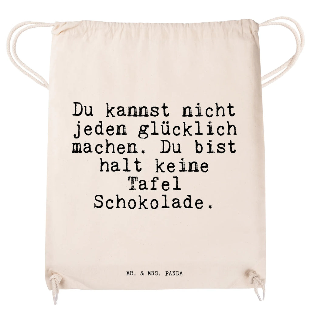 Sportbeutel Du kannst nicht jeden... Sportbeutel, Turnbeutel, Beutel, Sporttasche, Tasche, Stoffbeutel, Sportbeutel Kinder, Gymsack, Beutel Rucksack, Kleine Sporttasche, Sportzubehör, Turnbeutel Baumwolle, Spruch, Sprüche, lustige Sprüche, Weisheiten, Zitate, Spruch Geschenke, Spruch Sprüche Weisheiten Zitate Lustig Weisheit Worte