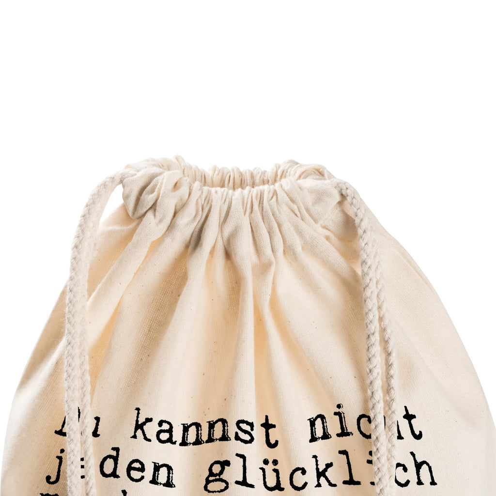 Sportbeutel Du kannst nicht jeden... Sportbeutel, Turnbeutel, Beutel, Sporttasche, Tasche, Stoffbeutel, Sportbeutel Kinder, Gymsack, Beutel Rucksack, Kleine Sporttasche, Sportzubehör, Turnbeutel Baumwolle, Spruch, Sprüche, lustige Sprüche, Weisheiten, Zitate, Spruch Geschenke, Spruch Sprüche Weisheiten Zitate Lustig Weisheit Worte