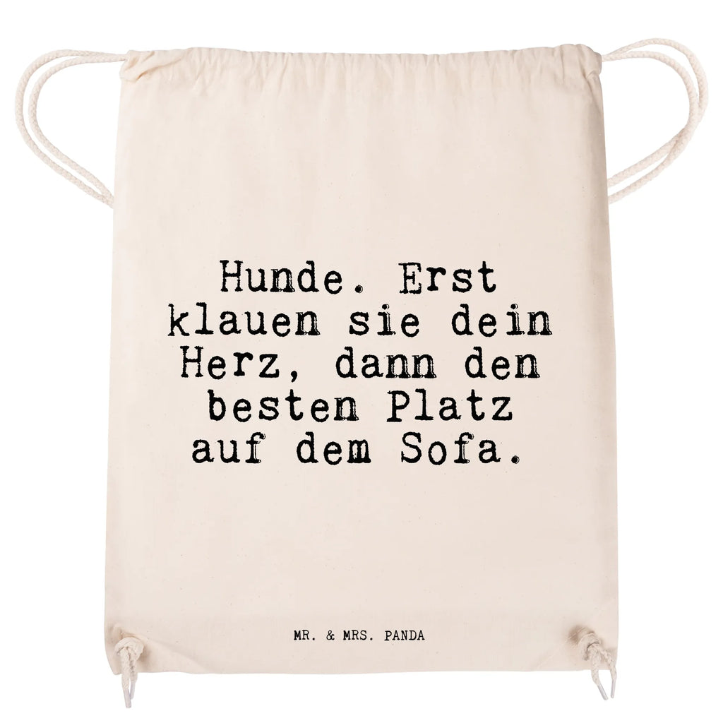 Sportbeutel Hunde. Erst klauen sie... Sportbeutel, Turnbeutel, Beutel, Sporttasche, Tasche, Stoffbeutel, Sportbeutel Kinder, Gymsack, Beutel Rucksack, Kleine Sporttasche, Sportzubehör, Turnbeutel Baumwolle, Spruch, Sprüche, lustige Sprüche, Weisheiten, Zitate, Spruch Geschenke, Spruch Sprüche Weisheiten Zitate Lustig Weisheit Worte