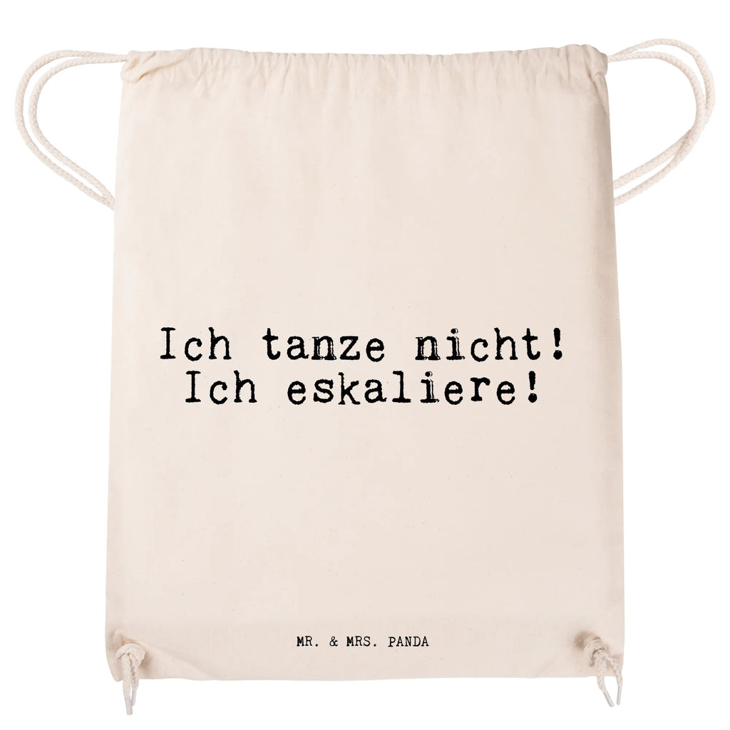 Sportbeutel Ich tanze nicht! Ich... Sportbeutel, Turnbeutel, Beutel, Sporttasche, Tasche, Stoffbeutel, Sportbeutel Kinder, Gymsack, Beutel Rucksack, Kleine Sporttasche, Sportzubehör, Turnbeutel Baumwolle, Spruch, Sprüche, lustige Sprüche, Weisheiten, Zitate, Spruch Geschenke, Spruch Sprüche Weisheiten Zitate Lustig Weisheit Worte