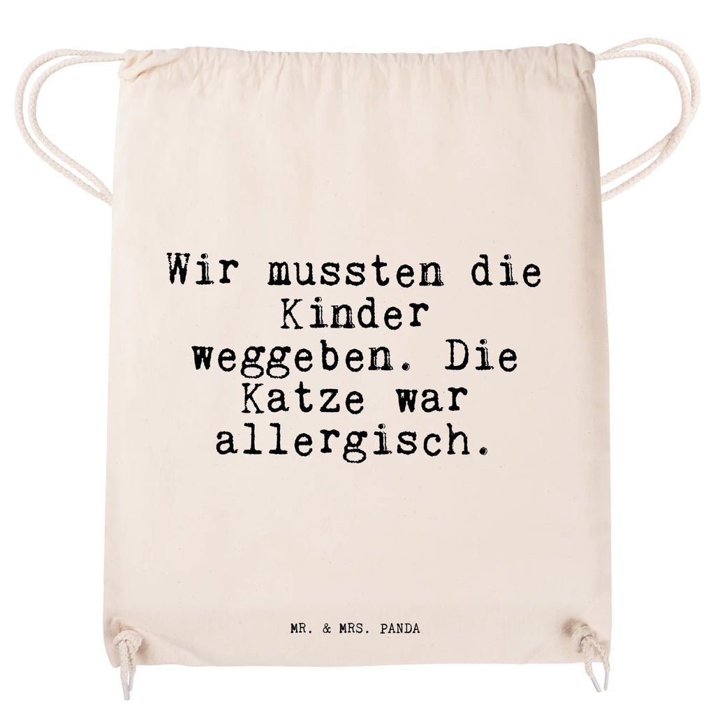 Sportbeutel Wir mussten die Kinder... Sportbeutel, Turnbeutel, Beutel, Sporttasche, Tasche, Stoffbeutel, Sportbeutel Kinder, Gymsack, Beutel Rucksack, Kleine Sporttasche, Sportzubehör, Turnbeutel Baumwolle, Spruch, Sprüche, lustige Sprüche, Weisheiten, Zitate, Spruch Geschenke, Spruch Sprüche Weisheiten Zitate Lustig Weisheit Worte