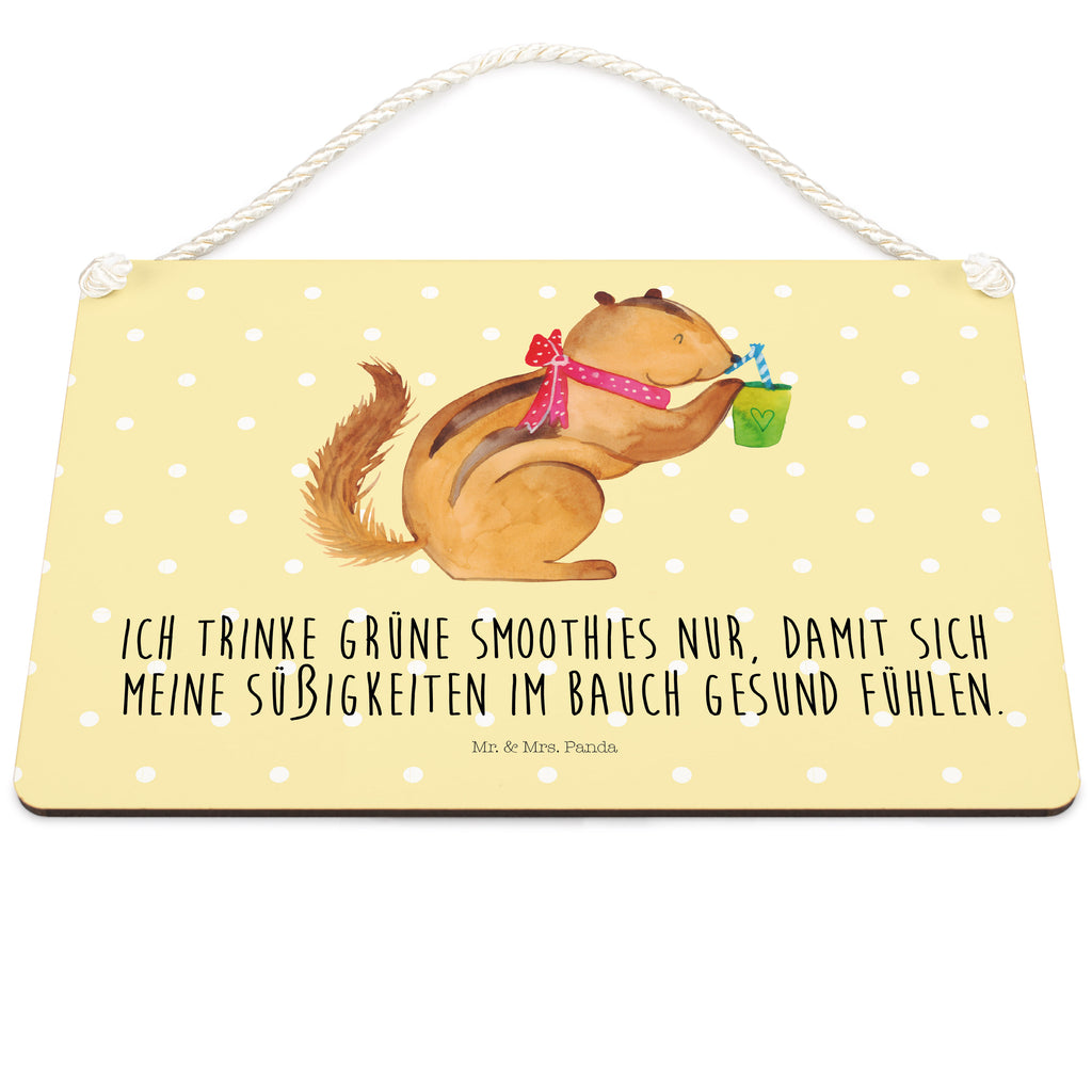 Deko Schild Eichhörnchen Smoothie Dekoschild, Deko Schild, Schild, Tür Schild, Türschild, Holzschild, Wandschild, Wanddeko, Tiermotive, Gute Laune, lustige Sprüche, Tiere, Green Smoothies, Diät, Abnehmen, Streifenhörnchen, Eichhörnchen