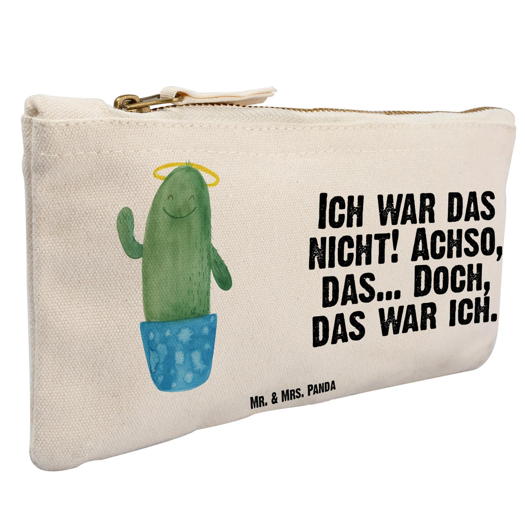 Schminktasche Kaktus Heilig Schminktasche, Kosmetiktasche, Kosmetikbeutel, Stiftemäppchen, Etui, Federmappe, Makeup, XXL, Schminketui, Kosmetiketui, Schlamperetui, Kaktus, Kakteen, frech, lustig, Kind, Eltern, Familie, Bruder, Schwester, Schwestern, Freundin, Heiligenschein