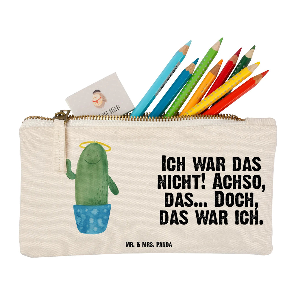 Schminktasche Kaktus Heilig Schminktasche, Kosmetiktasche, Kosmetikbeutel, Stiftemäppchen, Etui, Federmappe, Makeup, XXL, Schminketui, Kosmetiketui, Schlamperetui, Kaktus, Kakteen, frech, lustig, Kind, Eltern, Familie, Bruder, Schwester, Schwestern, Freundin, Heiligenschein