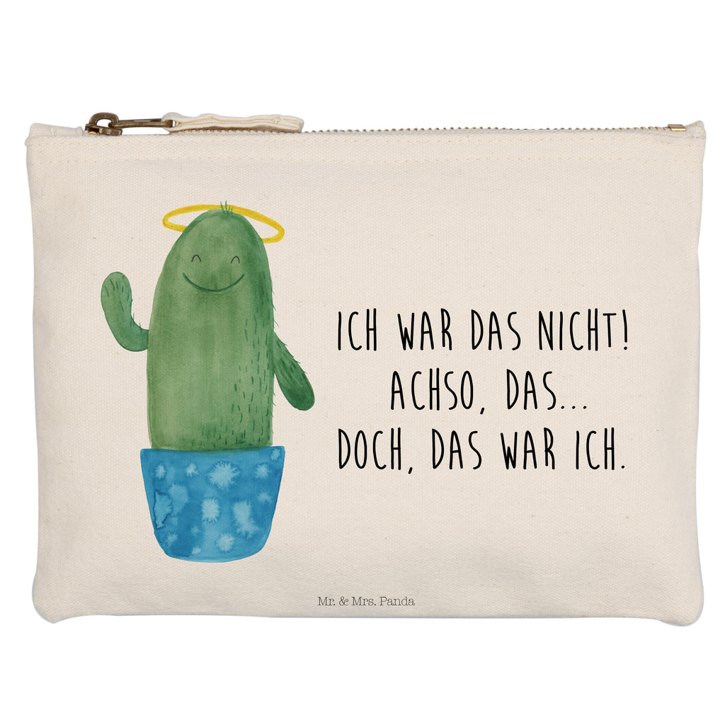 Schminktasche Kaktus Heilig Schminktasche, Kosmetiktasche, Kosmetikbeutel, Stiftemäppchen, Etui, Federmappe, Makeup, XXL, Schminketui, Kosmetiketui, Schlamperetui, Kaktus, Kakteen, frech, lustig, Kind, Eltern, Familie, Bruder, Schwester, Schwestern, Freundin, Heiligenschein