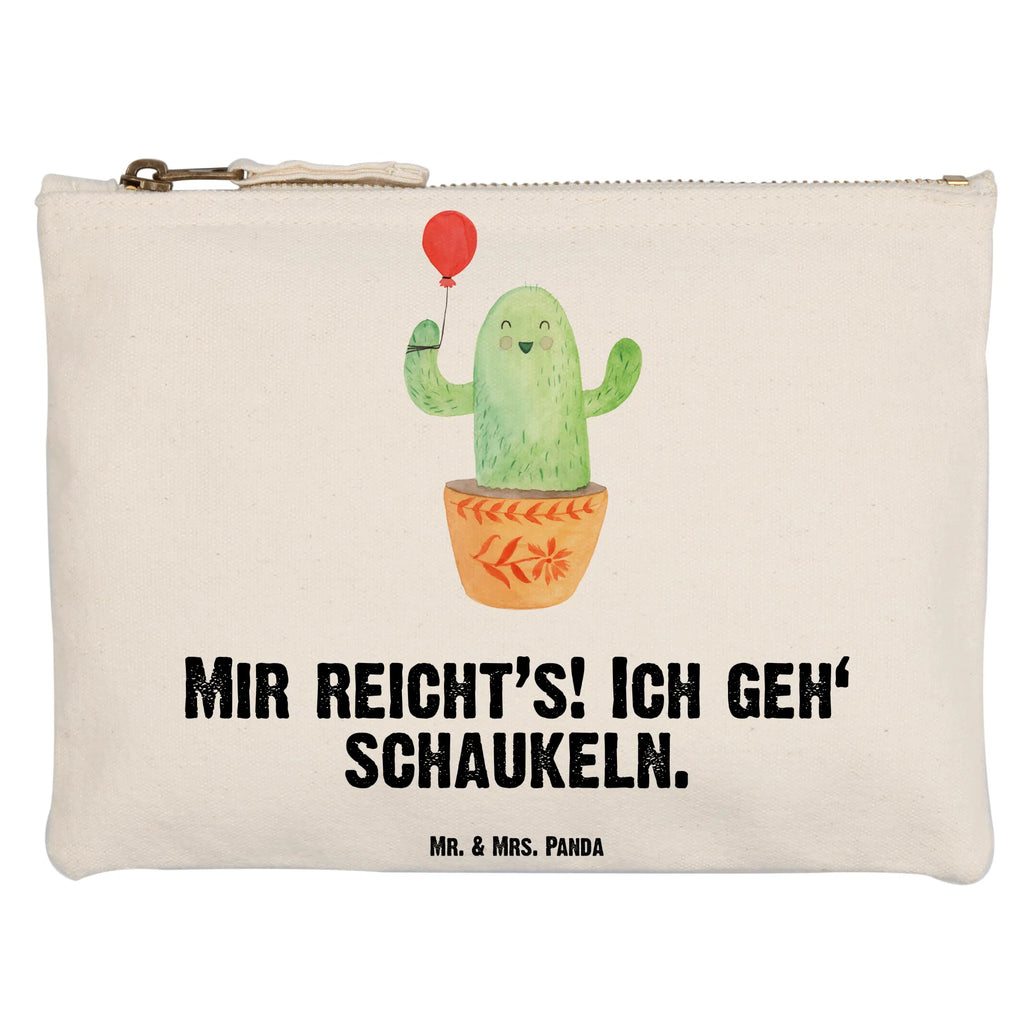 Schminktasche Kaktus Luftballon Schminktasche, Kosmetiktasche, Kosmetikbeutel, Stiftemäppchen, Etui, Federmappe, Makeup, XXL, Schminketui, Kosmetiketui, Schlamperetui, Kaktus, Kakteen, Luftballon, Neustart, Freude, Büro, Stress, Büroalltag, Freundin, Freund, Ausbildung, Prüfung