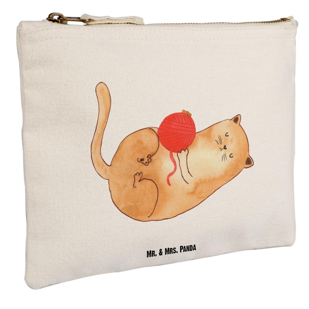 Schminktasche Katze Wolle Schminktasche, Kosmetiktasche, Kosmetikbeutel, Stiftemäppchen, Etui, Federmappe, Makeup, XXL, Schminketui, Kosmetiketui, Schlamperetui, Katze, Katzenmotiv, Katzenfan, Katzendeko, Katzenfreund, Katzenliebhaber, Katzenprodukte, Katzenartikel, Katzenaccessoires, Katzensouvenirs, Katzenliebhaberprodukte, Katzenmotive, Katzen, Kater, Mietze, Cat, Cats, Katzenhalter, Katzenbesitzerin, Haustier, Wollknäuel, Wolle, Spielen, Spiel, verspielt