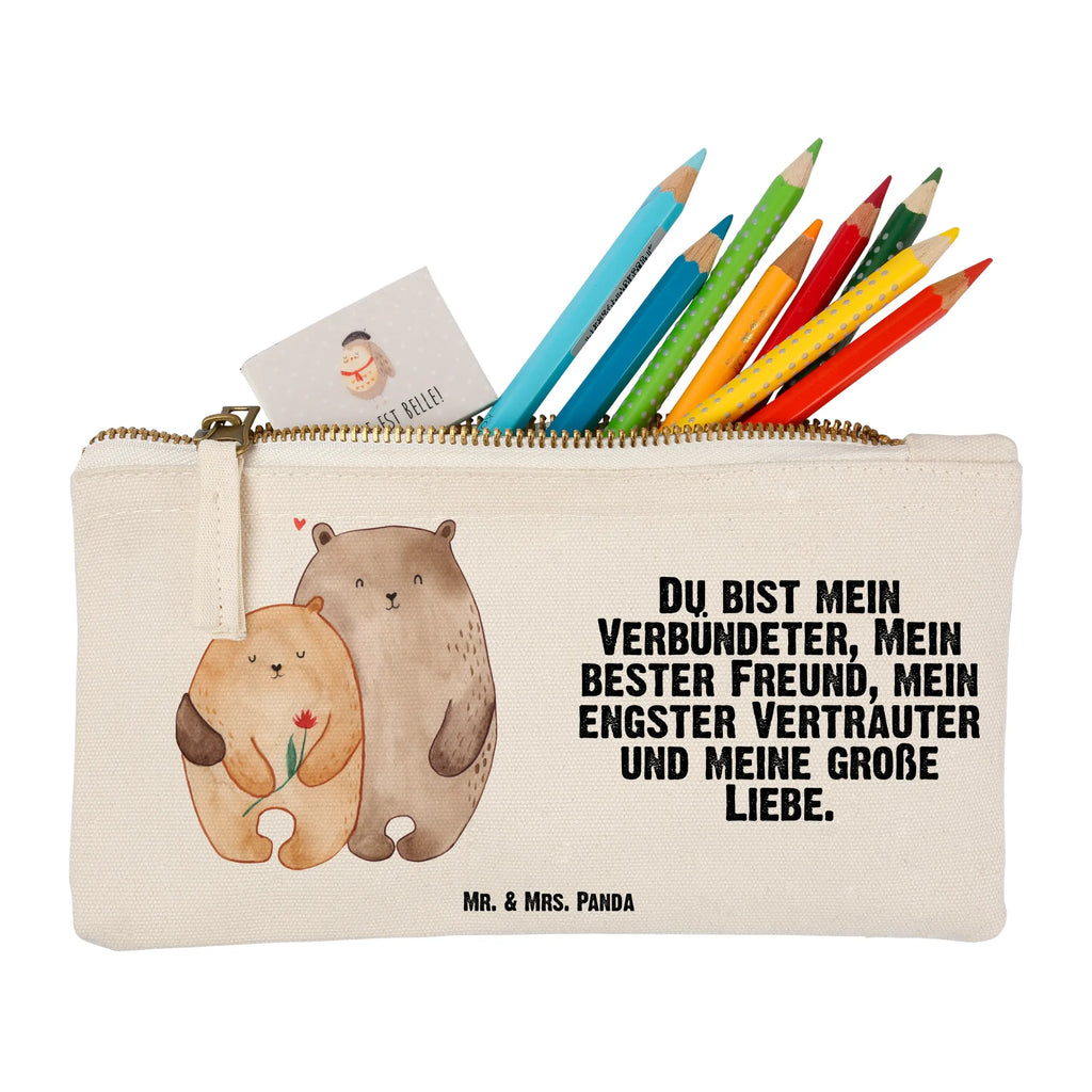 Schminktasche Bären Liebe Schminktasche, Kosmetiktasche, Kosmetikbeutel, Stiftemäppchen, Etui, Federmappe, Makeup, XXL, Schminketui, Kosmetiketui, Schlamperetui, Liebe, Partner, Freund, Freundin, Ehemann, Ehefrau, Heiraten, Verlobung, Heiratsantrag, Liebesgeschenk, Jahrestag, Hocheitstag, Verliebt, Verlobt, Verheiratet, Geschenk Freundin, Geschenk Freund, Liebesbeweis, Hochzeitstag, Geschenk Hochzeit, Bären, Bärchen, Bär