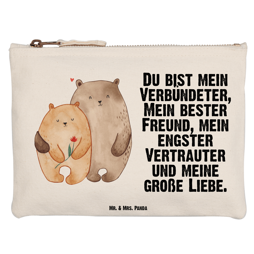 Schminktasche Bären Liebe Schminktasche, Kosmetiktasche, Kosmetikbeutel, Stiftemäppchen, Etui, Federmappe, Makeup, XXL, Schminketui, Kosmetiketui, Schlamperetui, Liebe, Partner, Freund, Freundin, Ehemann, Ehefrau, Heiraten, Verlobung, Heiratsantrag, Liebesgeschenk, Jahrestag, Hocheitstag, Verliebt, Verlobt, Verheiratet, Geschenk Freundin, Geschenk Freund, Liebesbeweis, Hochzeitstag, Geschenk Hochzeit, Bären, Bärchen, Bär