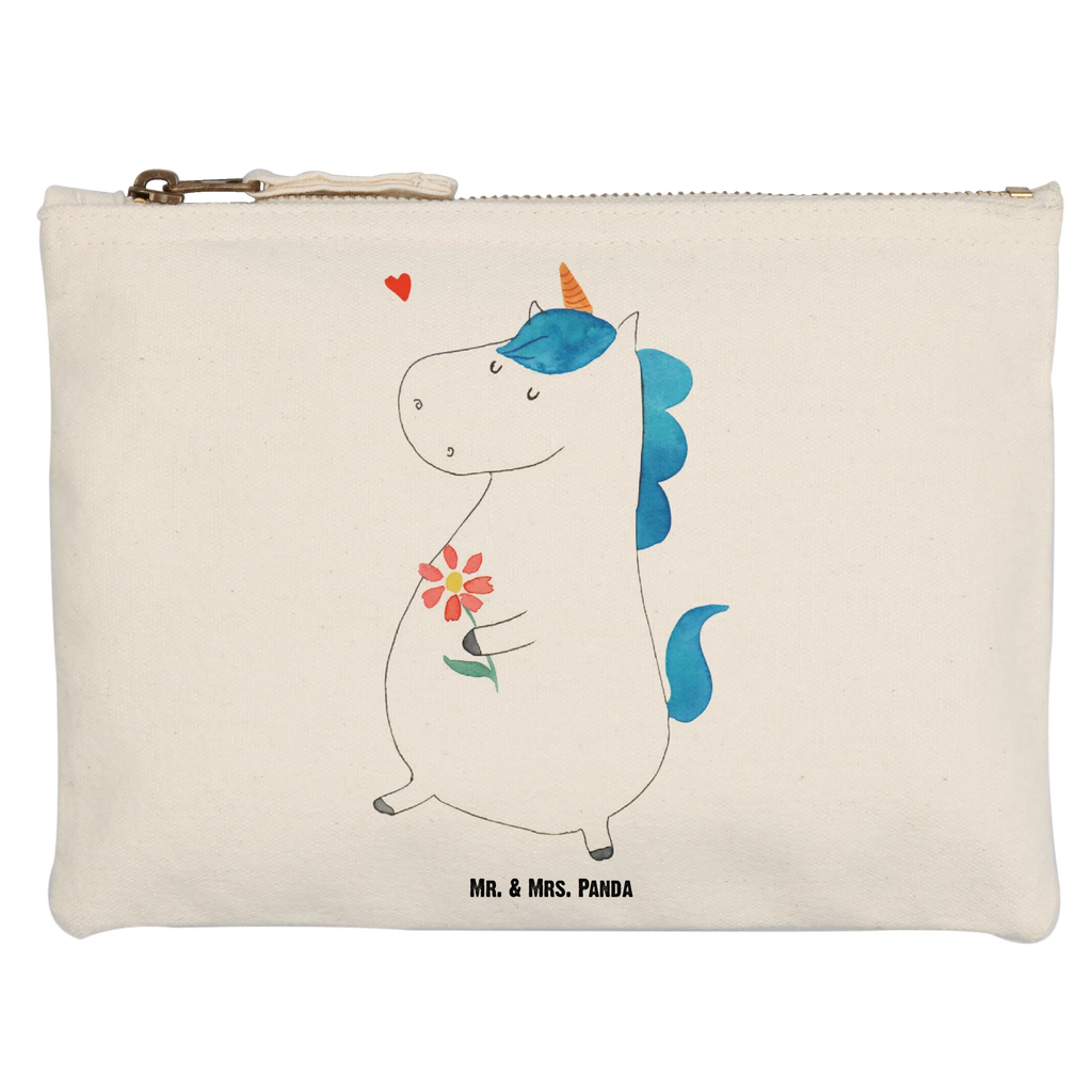 Schminktasche Einhorn Spaziergang Schminktasche, Kosmetiktasche, Kosmetikbeutel, Stiftemäppchen, Etui, Federmappe, Makeup, XXL, Schminketui, Kosmetiketui, Schlamperetui, Einhorn, Einhörner, Einhorn Deko, Pegasus, Unicorn, Glitzer, Blumen, Spaziergang, Motivation, Gute Laune, Freude, Freundin, Mutter, Schwester