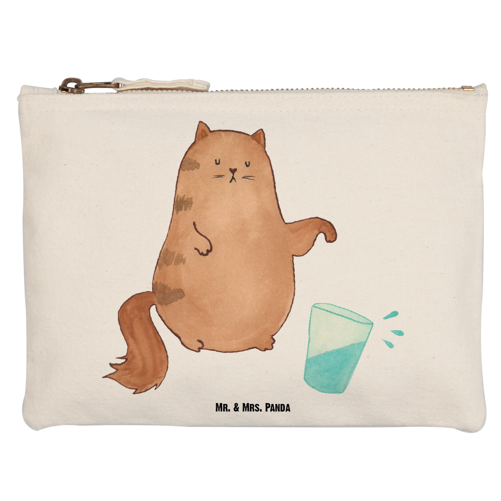 Schminktasche Katze Wasserglas Schminktasche, Kosmetiktasche, Kosmetikbeutel, Stiftemäppchen, Etui, Federmappe, Makeup, XXL, Schminketui, Kosmetiketui, Schlamperetui, Katze, Katzenmotiv, Katzenfan, Katzendeko, Katzenfreund, Katzenliebhaber, Katzenprodukte, Katzenartikel, Katzenaccessoires, Katzensouvenirs, Katzenliebhaberprodukte, Katzenmotive, Katzen, Kater, Mietze, Cat, Cats, Katzenhalter, Katzenbesitzerin, Haustier, Wasser, Glas