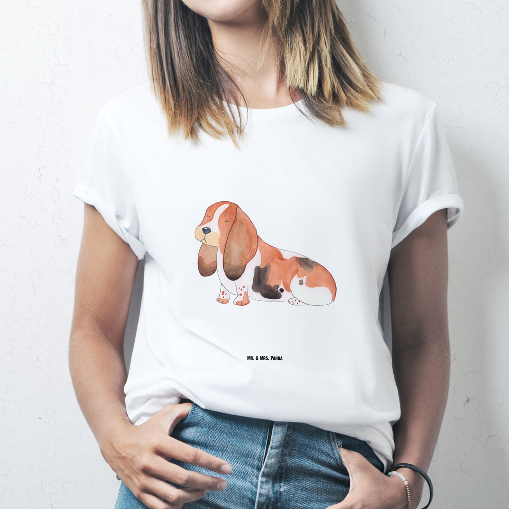 T-Shirt Standard Hund Basset Hound T-Shirt, Shirt, Tshirt, Lustiges T-Shirt, T-Shirt mit Spruch, Party, Junggesellenabschied, Jubiläum, Geburstag, Herrn, Damen, Männer, Frauen, Schlafshirt, Nachthemd, Sprüche, Hund, Hundemotiv, Haustier, Hunderasse, Tierliebhaber, Hundebesitzer, Basset Hound, Basset, Hundeliebe, kinderlos