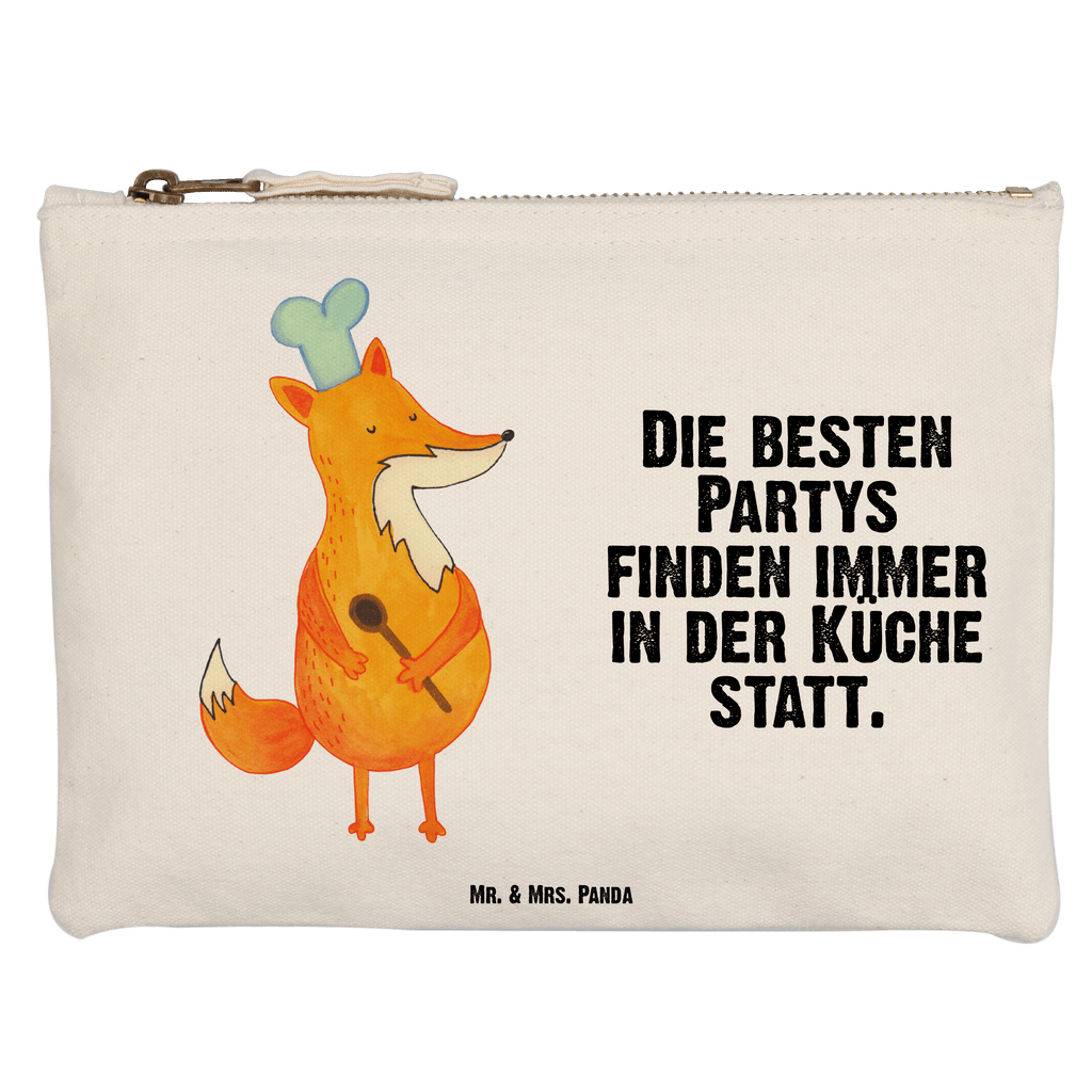 Schminktasche Fuchs Koch Schminktasche, Kosmetiktasche, Kosmetikbeutel, Stiftemäppchen, Etui, Federmappe, Makeup, XXL, Schminketui, Kosmetiketui, Schlamperetui, Fuchs, Füchse, Koch Geschenk, Küche Spruch, Küche Deko, Köche, Bäcker, Party Spruch, Spruch lustig, witzig