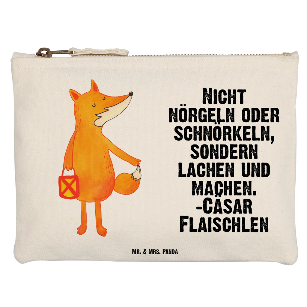 Schminktasche Fuchs Laterne Schminktasche, Kosmetiktasche, Kosmetikbeutel, Stiftemäppchen, Etui, Federmappe, Makeup, XXL, Schminketui, Kosmetiketui, Schlamperetui, Fuchs, Füchse, Spruch trösten, Liebeskummer Spruch, Laterne, Sankt Martin, Laternenumzug, Aufmuntern, Cäsar Otto Hugo Flaischlen