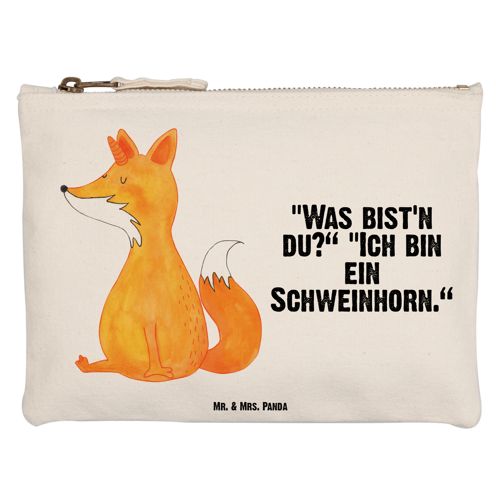 Schminktasche Einhorn Fuchs Schminktasche, Kosmetiktasche, Kosmetikbeutel, Stiftemäppchen, Etui, Federmappe, Makeup, XXL, Schminketui, Kosmetiketui, Schlamperetui, Einhorn, Einhörner, Einhorn Deko, Pegasus, Unicorn, Fuchs, Unicorns, Fuchshörnchen, Fuchshorn, Foxycorn, Füchse