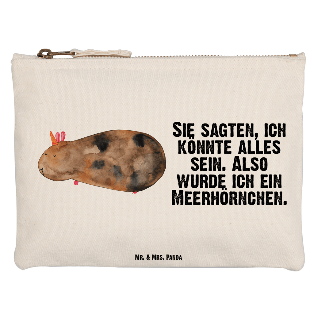 Schminktasche Einhorn Meerschweinchen Schminktasche, Kosmetiktasche, Kosmetikbeutel, Stiftemäppchen, Etui, Federmappe, Makeup, XXL, Schminketui, Kosmetiketui, Schlamperetui, Einhorn, Einhörner, Einhorn Deko, Pegasus, Unicorn, Meerhörnchen, Meericorn, Meerschwein, Meerschweinchen