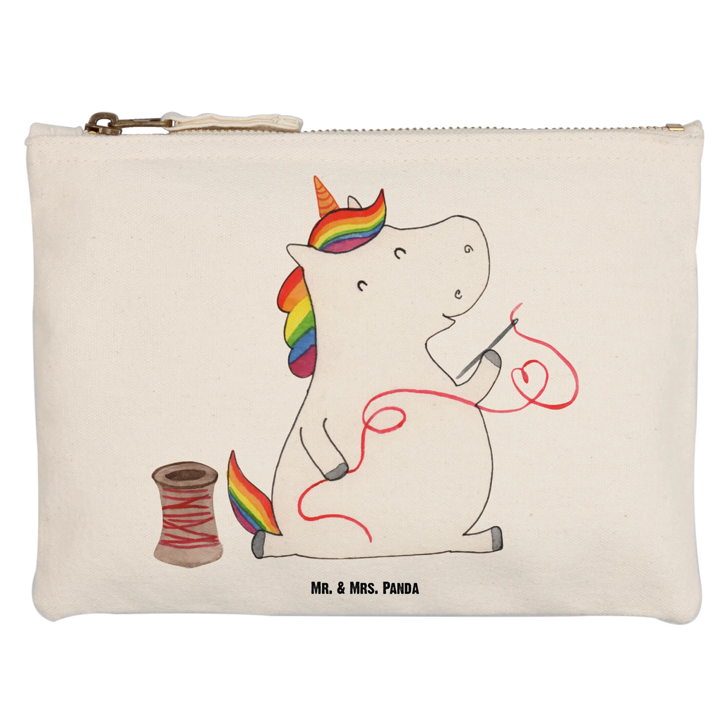 Schminktasche Einhorn Näherin Schminktasche, Kosmetiktasche, Kosmetikbeutel, Stiftemäppchen, Etui, Federmappe, Makeup, XXL, Schminketui, Kosmetiketui, Schlamperetui, Einhorn, Einhörner, Einhorn Deko, Pegasus, Unicorn, Näherin, nähen, Mädchen, Freundin, Häkeln, Stricken, basteln, Nähzimmer