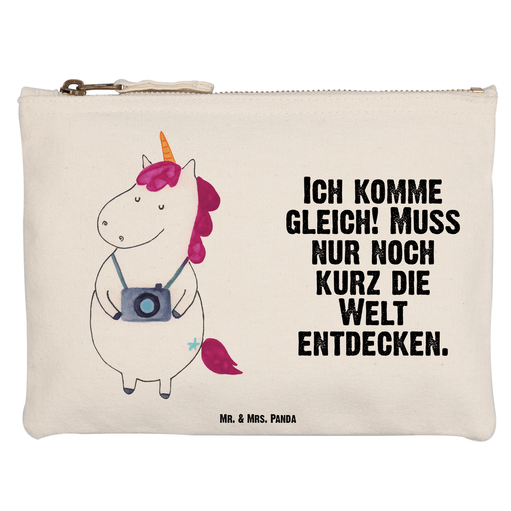 Schminktasche Einhorn Fotograf Schminktasche, Kosmetiktasche, Kosmetikbeutel, Stiftemäppchen, Etui, Federmappe, Makeup, XXL, Schminketui, Kosmetiketui, Schlamperetui, Einhorn, Einhörner, Einhorn Deko, Pegasus, Unicorn, Fotograf, Fotografie, Kamera, Reisen, Weltreise, Weltenbummler, Urlaub, Tourist, Kurztrip, Reise, Städtereise