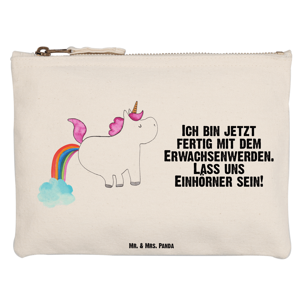 Schminktasche Einhorn Pupsen Schminktasche, Kosmetiktasche, Kosmetikbeutel, Stiftemäppchen, Etui, Federmappe, Makeup, XXL, Schminketui, Kosmetiketui, Schlamperetui, Einhorn, Einhörner, Einhorn Deko, Pegasus, Unicorn, Pups, Regenbogen, Glitzer, Einhornpower, Erwachsenwerden, Spaß, lustig, Freundin