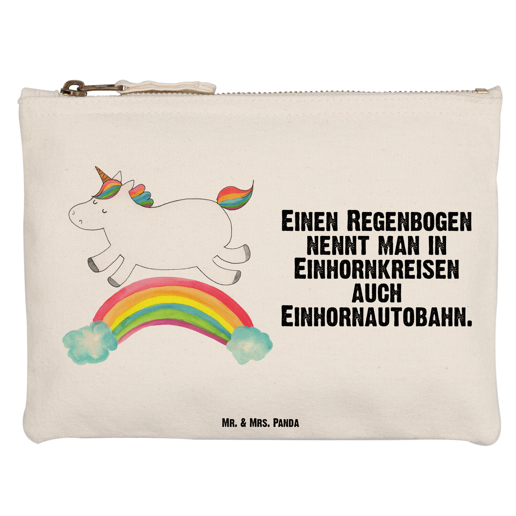 Schminktasche Einhorn Regenbogen Schminktasche, Kosmetiktasche, Kosmetikbeutel, Stiftemäppchen, Etui, Federmappe, Makeup, XXL, Schminketui, Kosmetiketui, Schlamperetui, Einhorn, Einhörner, Einhorn Deko, Pegasus, Unicorn, Regenbogen, Glitzer, Einhornpower, Erwachsenwerden, Einhornautobahn