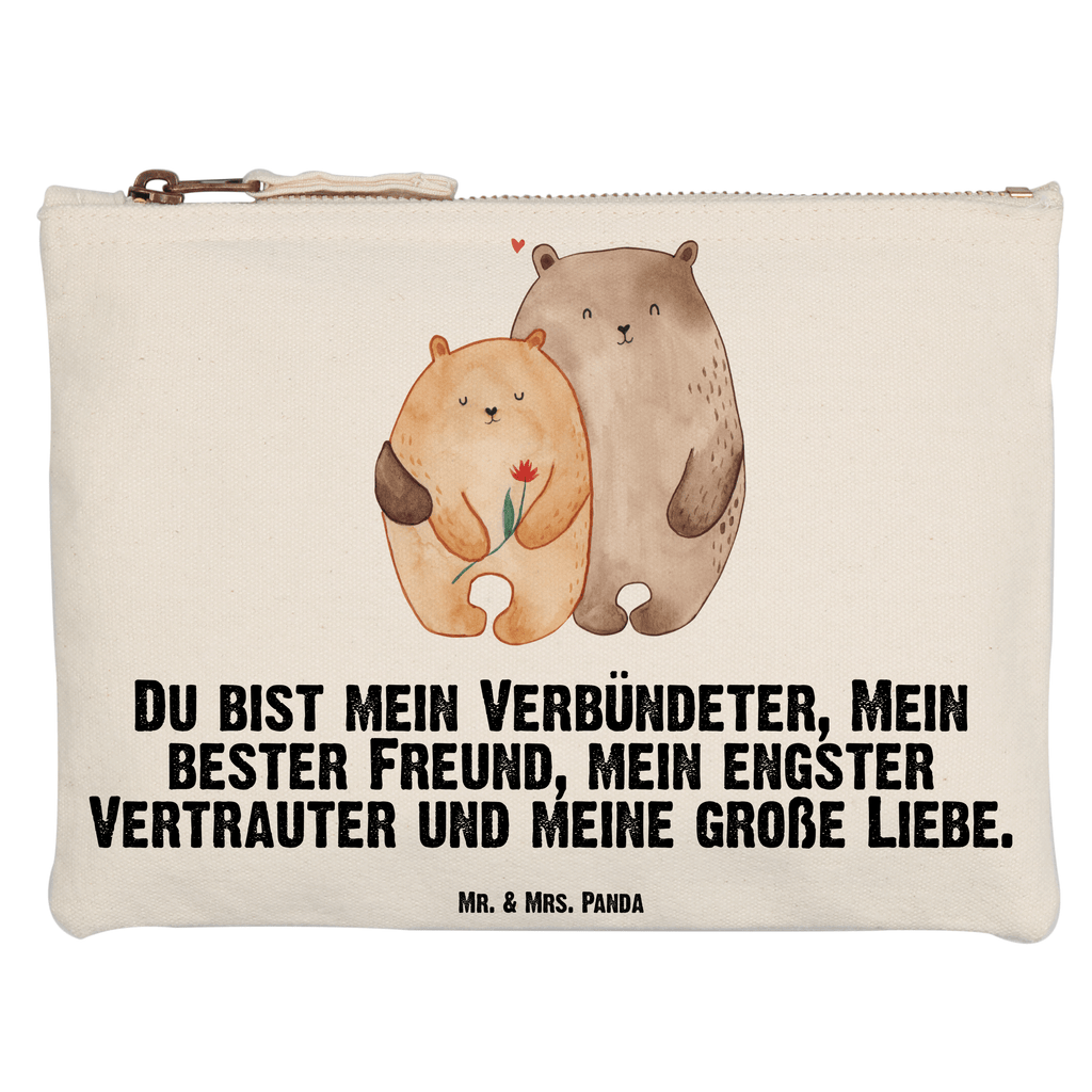 Schminktasche Bären Liebe Schminktasche, Kosmetiktasche, Kosmetikbeutel, Stiftemäppchen, Etui, Federmappe, Makeup, XXL, Schminketui, Kosmetiketui, Schlamperetui, Liebe, Partner, Freund, Freundin, Ehemann, Ehefrau, Heiraten, Verlobung, Heiratsantrag, Liebesgeschenk, Jahrestag, Hocheitstag, Verliebt, Verlobt, Verheiratet, Geschenk Freundin, Geschenk Freund, Liebesbeweis, Hochzeitstag, Geschenk Hochzeit, Bären, Bärchen, Bär