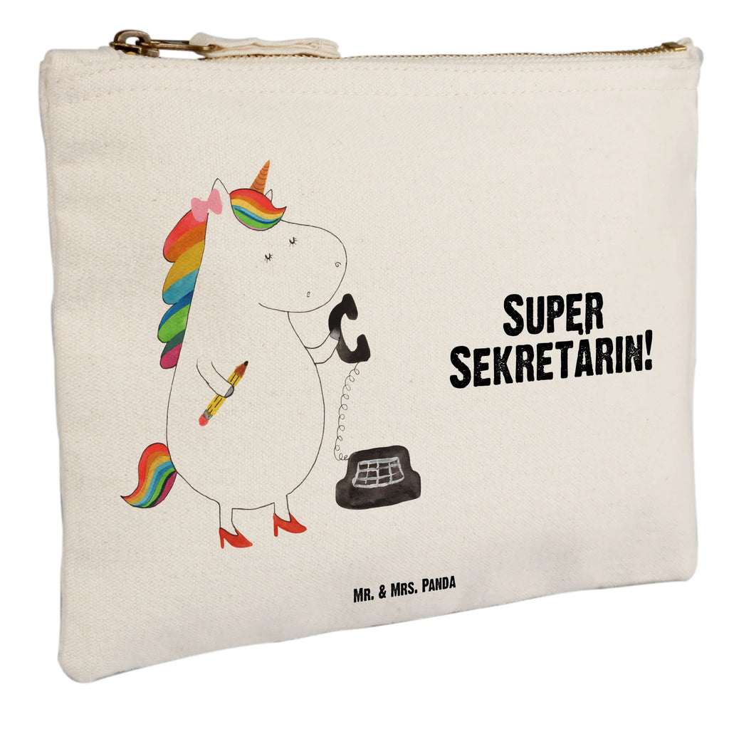 Schminktasche Einhorn Sekretärin Schminktasche, Kosmetiktasche, Kosmetikbeutel, Stiftemäppchen, Etui, Federmappe, Makeup, XXL, Schminketui, Kosmetiketui, Schlamperetui, Einhorn, Einhörner, Einhorn Deko, Unicorn, Sekretärin, Büro, Rechtsanwältin, Rechtsanwaltsgehilfin, Steuerbüro, Steuerkanzlei, Bürokraft, Bürohilfe