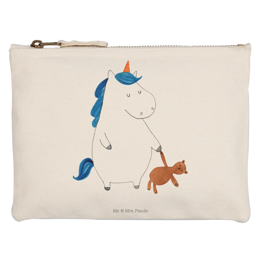 Schminktasche Einhorn Teddy Schminktasche, Kosmetiktasche, Kosmetikbeutel, Stiftemäppchen, Etui, Federmappe, Makeup, XXL, Schminketui, Kosmetiketui, Schlamperetui, Einhorn, Einhörner, Einhorn Deko, Pegasus, Unicorn, schlafen, gute Nacht, Single, Bett, Träumen, Freundin, Singleleben